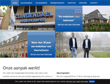 Tablet Screenshot of clingendaelvoorschoten.nl